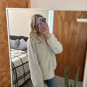 Columbia Cream Sherpa Zip Jacket